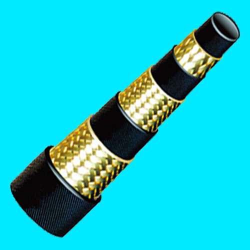 三层钢丝编织液压软管